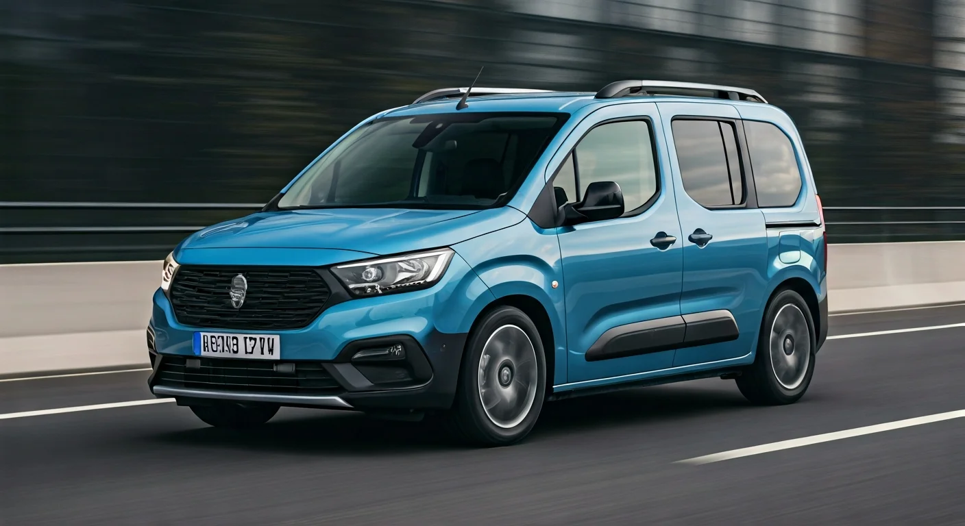 Rozsvícená kontrolka tlaku v pneumatikách na palubní desce Citroën Berlingo