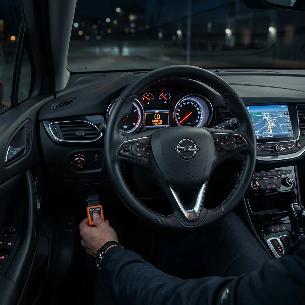 Čidlo tlaku pneu: Jak vypnout TPMS na Opelu a proč to (ne)dělat?